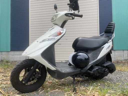 即乗り可！バックレスト外しました。SUZUKI アドレスv125g 乗ってます