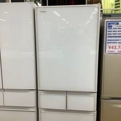 12ヶ月保証付‼︎ HITACHI 5ドア冷蔵庫【トレジャーファクトリー 
