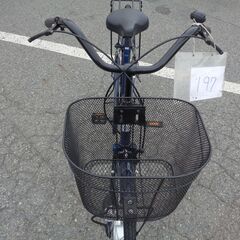 BD 軽快車 26インチ シングル 紺色 (197)