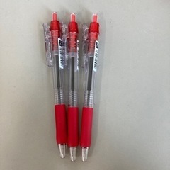 赤ペン3本　新品
