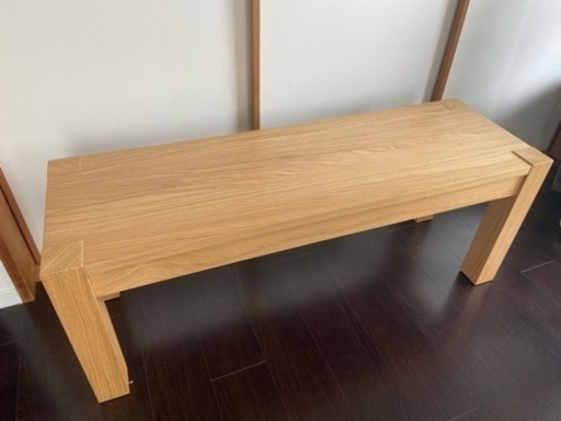 IKEA NORDBY ノールドビー（ゴムノキのベンチ）