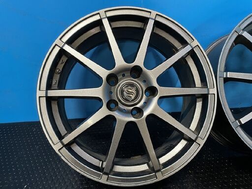 STRANGER ストレンジャー 社外ホイール 17インチ 4本 7J5HPCD114.3+38  