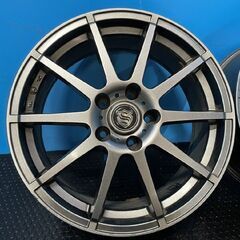 STRANGER ストレンジャー 社外ホイール 17インチ 4本 7J5HPCD114.3+38 ハリアー アルファード ヴェルファイア等　(KH37) クレジットカード QRコード決済可能