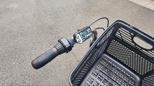 【電動アシスト自転車】ブリヂストン製　Angelino(前22×後26インチ)