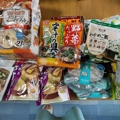 レトルト食品など(お話中)