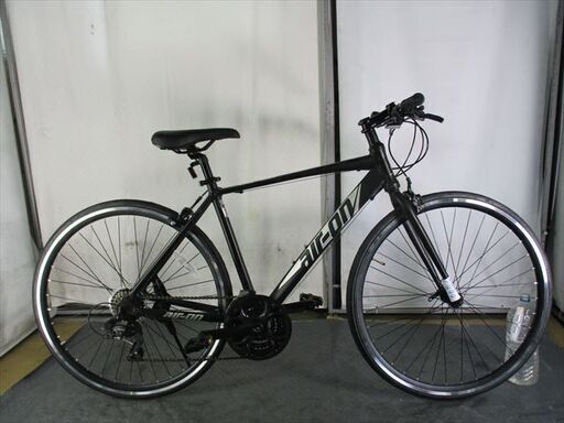 C899　★円★整備済み スポーツ中古自転車 【クロスバイク　air-on　黒　48ｃｍ】