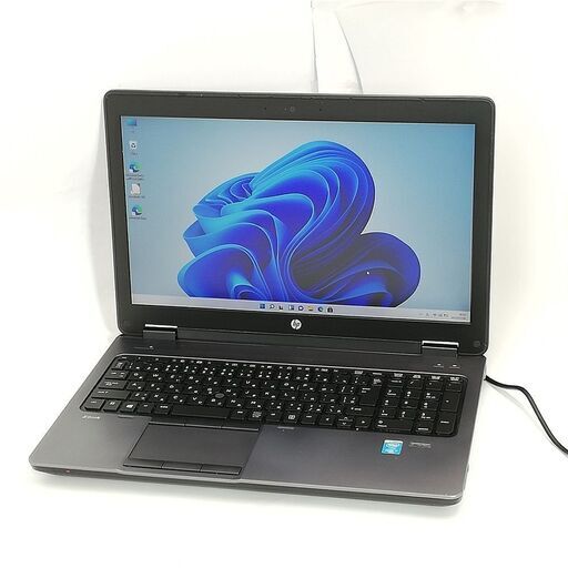 送料無料 超高速SSD+HDD-1TB 15.6型 ノートパソコン HP Zbook 15 G2 中古美品 第4世代 i7 16GB DVDRW 無線 Bluetooth Windows11 Office