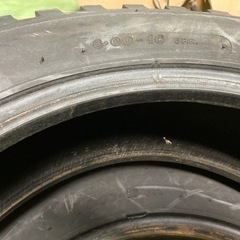 ダンロップ　6.00/16 下駄山タイヤ2本です　