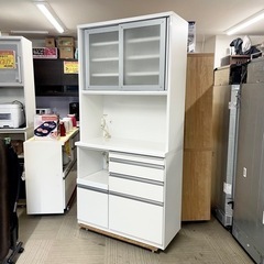 【美品‼️】定価21万♪ 高級 松田家具 100cm幅キッチンボード 超美品‼️】定価21万♪ 高級 松田家具 100cm幅キッチンボード 食器