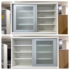 超美品‼️】定価21万♪ 高級 松田家具 100cm幅キッチンボード 食器