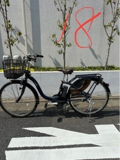 2021年8月Yamaha 電動自転車 Pas with  26インチ　12.3ahバッテリー be