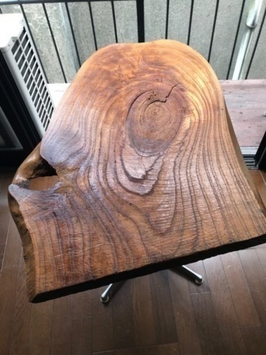 天然木一枚板コーヒーテーブル唯一無二