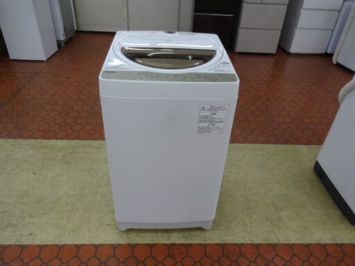 ID 354258　洗濯機7K　東芝　２０１７年製　AW-7G5（W)