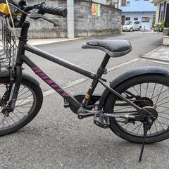 子供用自転車　18インチ　変速無し　黒　マウンテン　