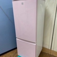 I533 ? かわいいピンクカラー♪ SHARP 冷蔵庫 (167L) ⭐ 動作確認済