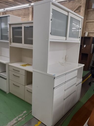 【ドリーム川西店】中古家具/ニトリ/2枚扉オープンボード【御来店限定】