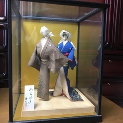 【最終値下げ】紙人形【みちゆき】　ディスプレイケース付き　日本人形