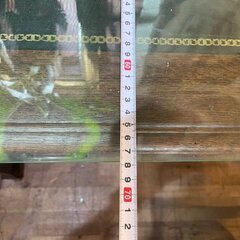 アンティーク/レザートップテーブル/ライティングデスク