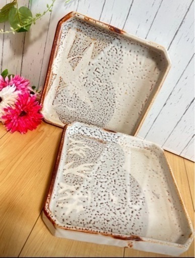 お値下げ‼️⭐︎ 安藤日出武/四角大皿⭐︎1枚3000円