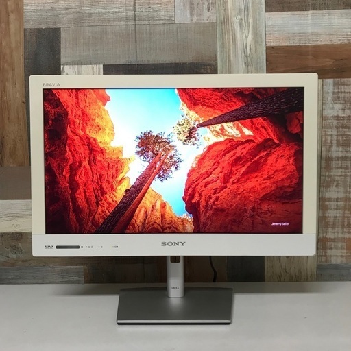 男性に人気！ ①即日受渡❣️SONY BRAVIA22型録画機能内蔵Wチューナー