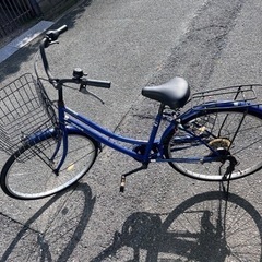 中古▶︎26インチ　青色　自転車