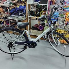 J239☆キレイです☆軽快自転車☆Volcano(サカモト)☆6段変速☆27