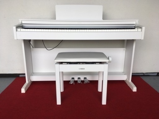e112 YAMAHA ARIUS YDP-163WH 2018年製　電子ピアノ　ヤマハ　アリウス