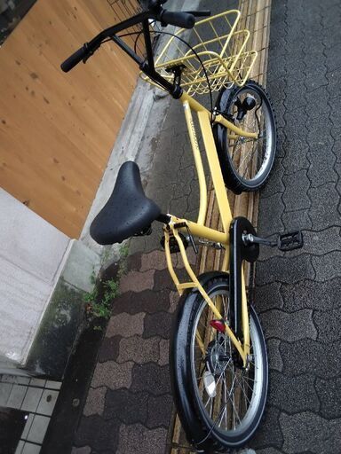 APRES MIDI[アプレミディ]20吋 コンパクト自転車 シングル/イエロー