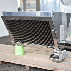 【ジモ取引終了7/21】≪yt744ジ≫ 業務用レンジフード/グリースフィルター/防火シャッター まとめ 幅130x奥行120cm ホーコス/FSVL1-530W/ファイヤーガード 50611-07