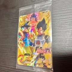 【ネット決済・配送可】ドラゴンボール　カード　ベジータ:ゼノ　未開封