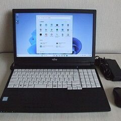 6ヶ月保証（Windows 11+Office2021年）FUJITSU FMV BIBLO NF/G50