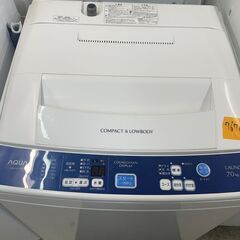 リサイクルショップどりーむ荒田店　No7670  洗濯機　アクア　２０１６年製　７ｋｇ容量　動作確認ＯＫ♪　
