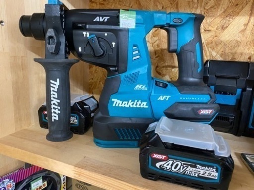 【電動工具】マキタ28mm充電式ハンマドリル HR001GRDX【地域最大級電動工具売り場!高価買取アールワン田川】