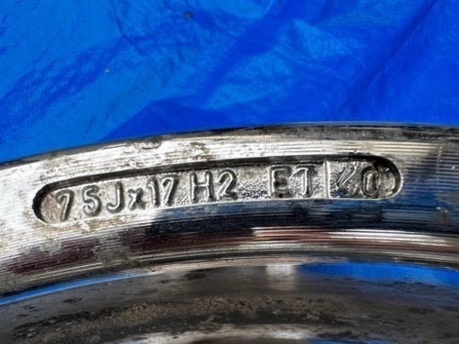 ANTERA 145 アンティーラ ユーロ 絶版ホイール クローム メッキ