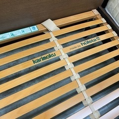 【愛品館 江戸川店】karimoku（カリモク）シングルベッド ID:153-018671-007