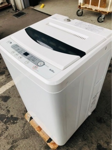 福岡市内配送設置無料　HerbRelax　YWM-T60A1　ヤマダ電機オリジナル　全自動電気洗濯機　(6kg)
