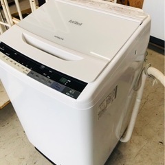 福岡市内配送設置無料 日立 8.0kg 全自動洗濯機 BW-80WVE3 ビートウォッシュ