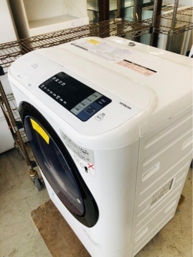 福岡市内配送設置無料 日立 BD-NX120AE4 ドラム式洗濯乾燥機 2017年製 12kg 洗濯機 HITACHI 家電