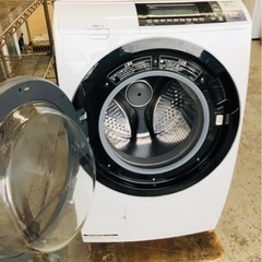 福岡市内配送設置無料日立 HITACHI BD-S8700L-W [ビッグドラムスリム ななめ型ドラム式洗濯乾燥機（10.0kg） 左開き 自動お掃除搭載 ピュアホワイト]