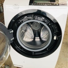 福岡市内配送設置無料日立 HITACHI BD-S8700L-W [ビッグドラムスリム ななめ型ドラム式洗濯乾燥機（10.0kg） 左開き 自動お掃除搭載 ピュアホワイト]