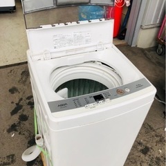 福岡市内配送設置無料AQUA アクア AQW-S45H（W） [簡易乾燥機能付き洗濯