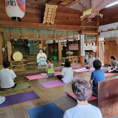 山代温泉♨️朝YOGA