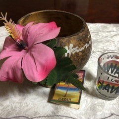 ハワイのお土産　ココナッツ　ショットグラス