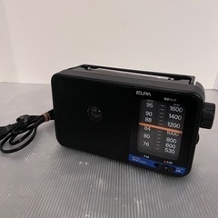 【超美品】ELPA AM/FM ラジオ ER-H100