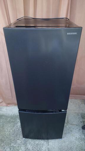 【状態良】IRIS OHYAMA 154L 2ドア冷凍冷蔵庫 IRSN-15A-B 2021年製