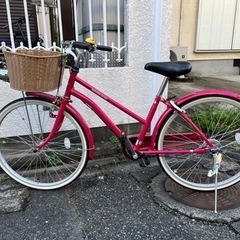 【引渡し予定】子供用自転車　24インチ　　ピンク