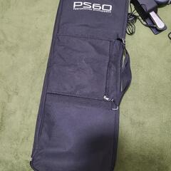 KORG PS60 ヘッドホン・キーボードスタンド・純正カバー付