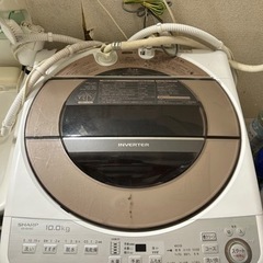 SHARP シャープ 洗濯機 全自動洗濯機 インバーター搭載 ES-GV10C