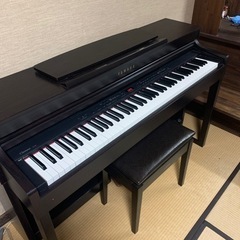 YAMAHA 電子ピアノ クラビノーバ（ブラウン） CLP-470