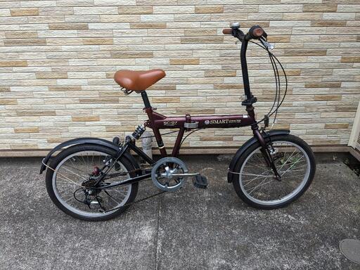 中古自転車 6段変速 20インチ （ライト無し） 軽整備済み 安い 防犯登録 町田市 麻生区 神奈川 113SO